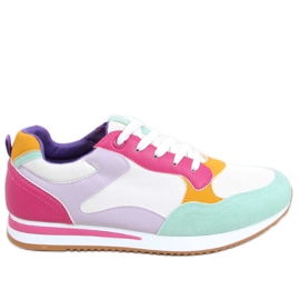 Deportivas de mujer Pokki Fushia rosa multicolor