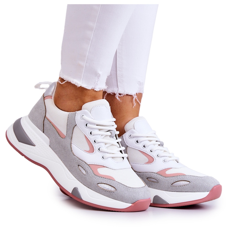 Vinceza Zapatillas Deportivas Mujer Deportivas Blanco-Gris Spencer