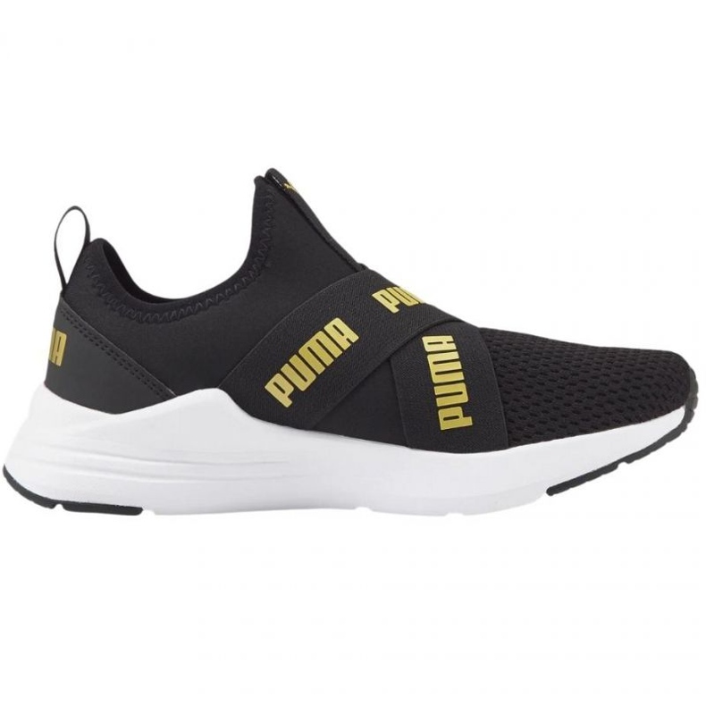 Puma Wired Run Slip On Jr383732 04 negro