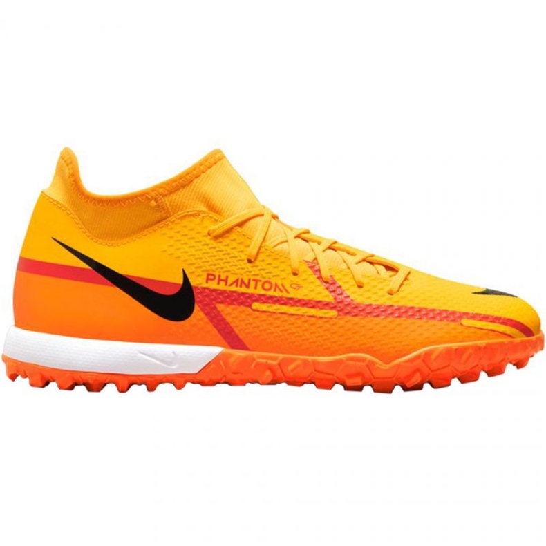 Nike Phantom GT2 Academy Df Tf M DC0802 808 zapatos de fútbol naranja naranjas y tintos