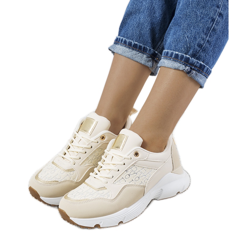 Deportivas Viale mujer beige