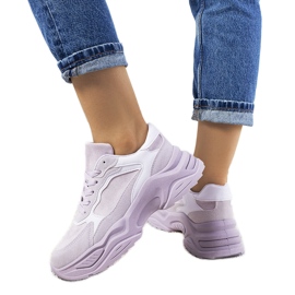 Zapatillas violeta Genovesia púrpura