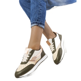 Deportivas verdes de mujer Chiara