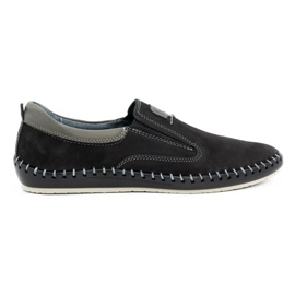 Olivier Zapatos hombre piel 816MA negro