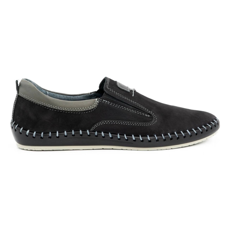 Olivier Zapatos hombre piel 816MA negro