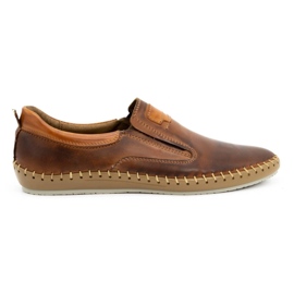 Olivier Zapatos hombre piel 816MA marrón