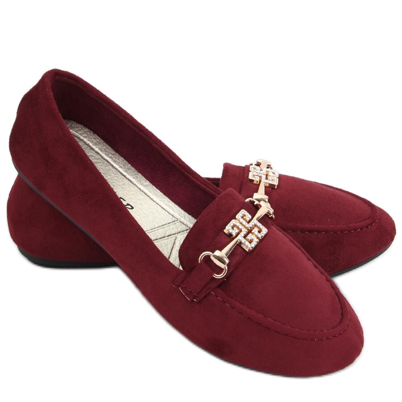 Mocasines Mujer Chloe Vino rojo