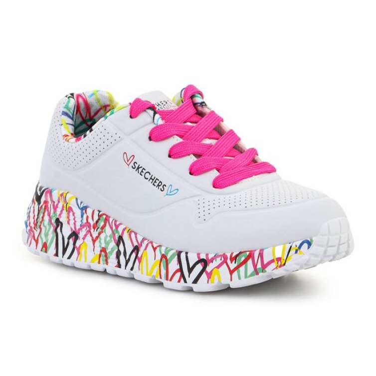 Zapatos Skechers Lovely Luv 314976L-WMLT blanco