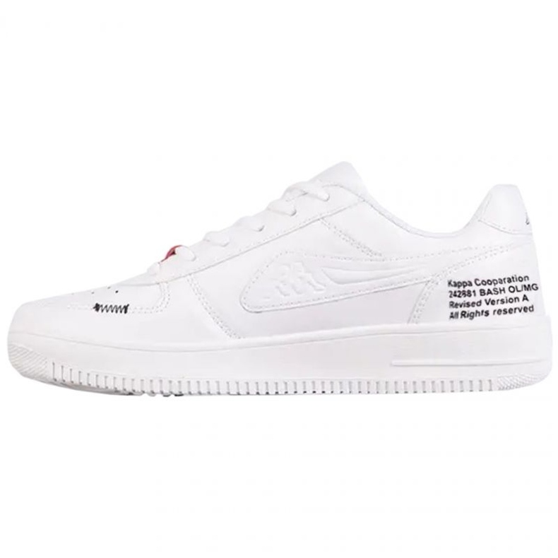 Zapatos Kappa Bash Ol 242881 1011 blanco