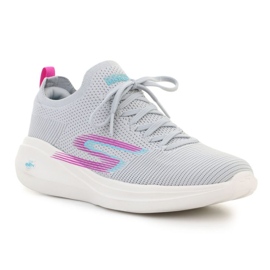 Zapatillas Skechers Go Run Fast Brisk Day 128186-LGPR gris