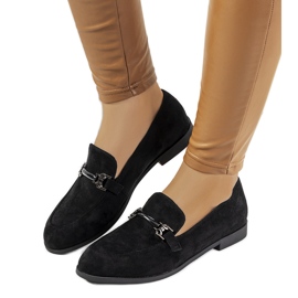 Mocasines mujer Selene negros