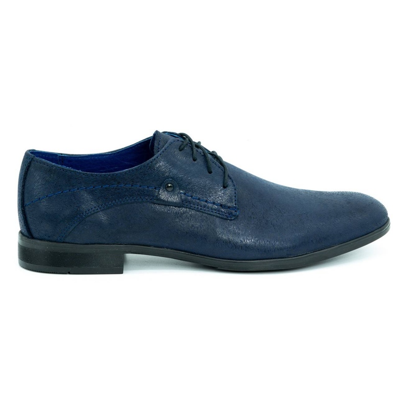 Polbut Zapatos de vestir hombre piel C3LAK azul marino