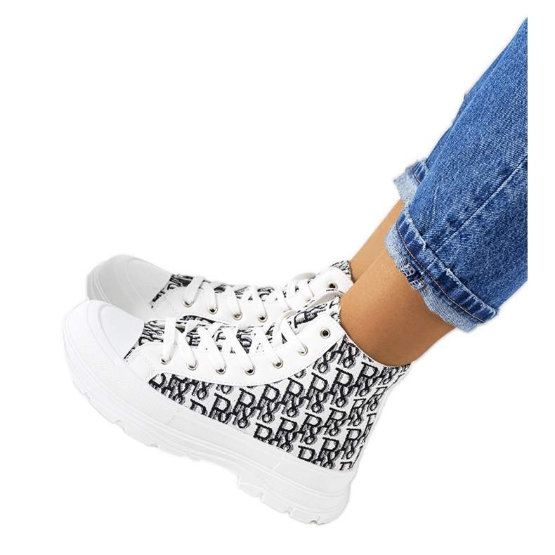 Deportivas blancas de mujer Chester blanco Deportivas blancas de mujer Chester blanco