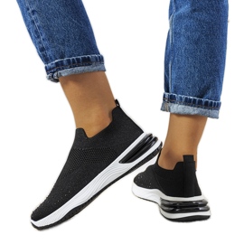 Zapatillas slip-on deportivas negras de Winston negro