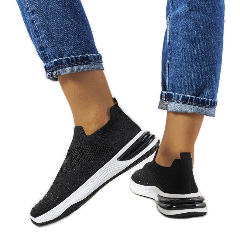 Zapatillas slip-on deportivas negras de Winston negro