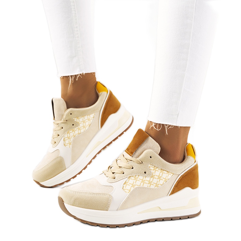Deportivas mujer Eryn beige