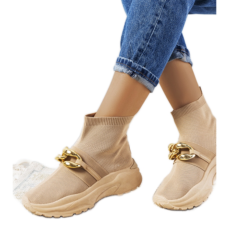 Zapatillas altas marrones marrón