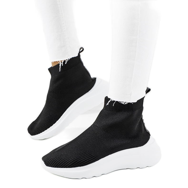 Zapatillas altas negras de Jennifer negro