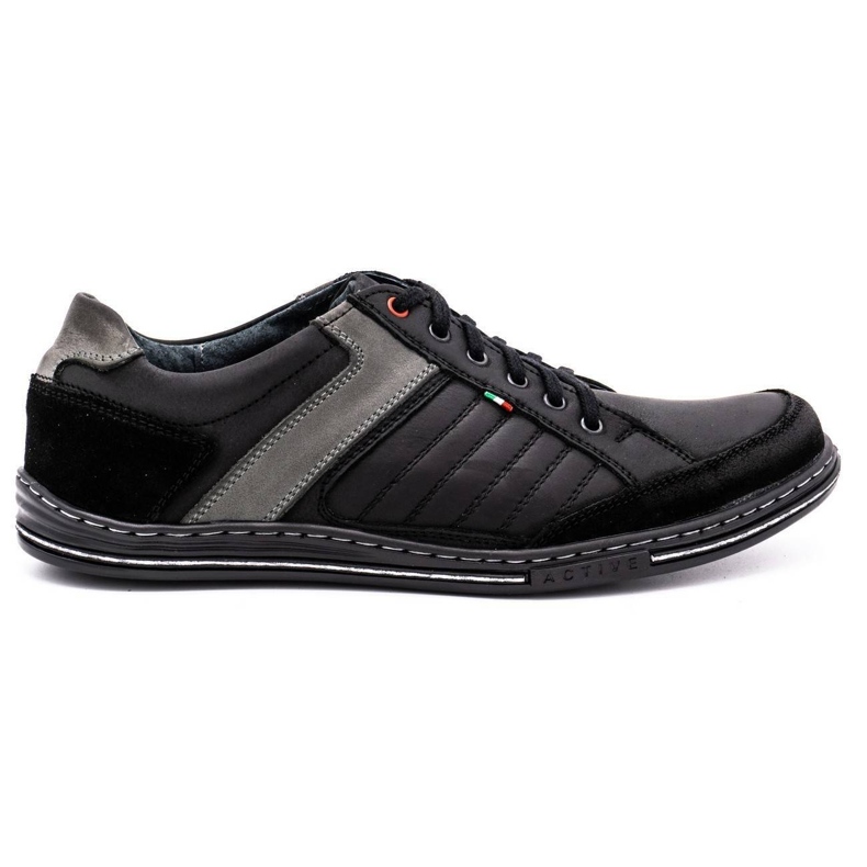 Zapatos de piel hombre Olivier 236GT negro