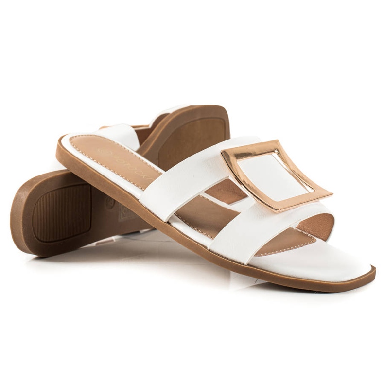 W. Potocki Zapatillas elegantes Potocki blanco