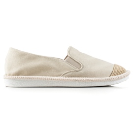 TRENDI Alpargatas Casual Beige
