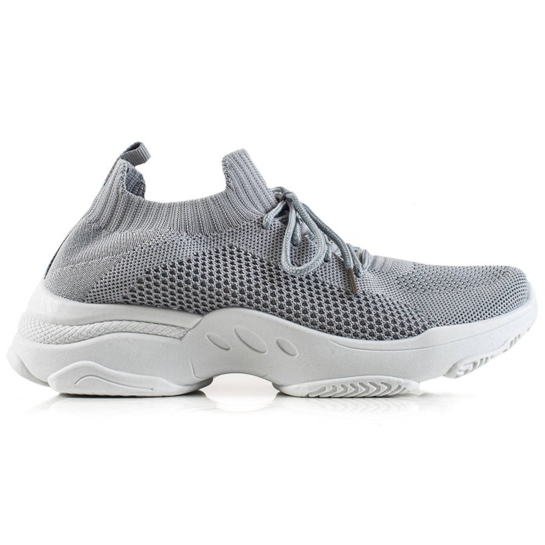 Renda Zapatillas con cordones grises