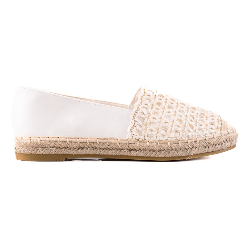 Lucky Shoes Alpargatas trenzadas beige