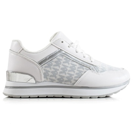 Sweet Shoes Zapatillas blancas con estilo blanco