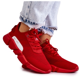 Deportivas Mujer Memory Foam Big Star JJ274270 Rojo