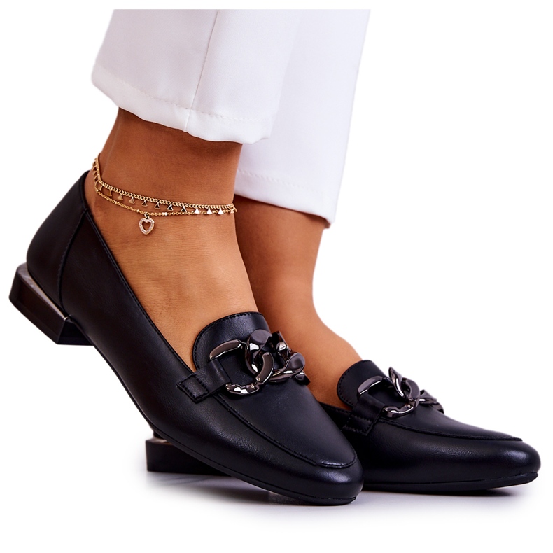 Mocasines Mujer Sergio Leone MK739 Negro Mocasines Mujer Sergio Leone MK739 Negro