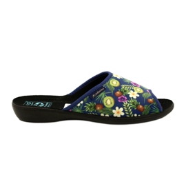 Pantuflas Pantuflas Kiwi Adanex DIK2 Tęg. G1/2 26061 Azul marino púrpura multicolor verde