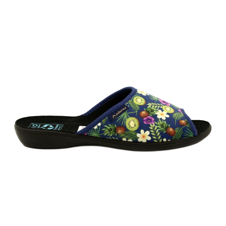 Pantuflas Pantuflas Kiwi Adanex DIK2 Tęg. G1/2 26061 Azul marino violeta multicolor verde Pantuflas Pantuflas Kiwi Adanex DIK2 Tęg. G1/2 26061 Azul marino violeta multicolor verde