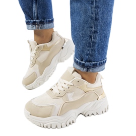 Deportivas de mujer Livorno beige
