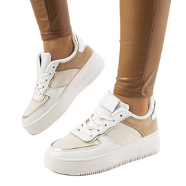 Deportivas de mujer Statela beige