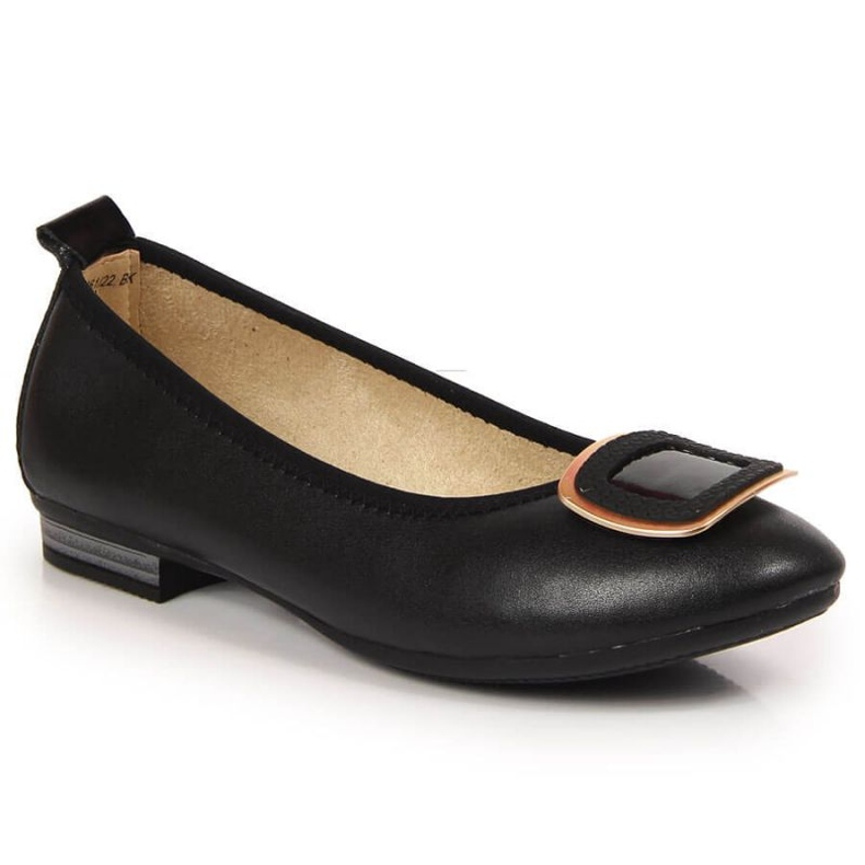 Bailarinas de piel Filippo W PAW334A negro
