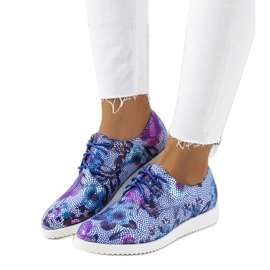 Zapatos azules de mujer de Barrow Zapatos azules de mujer de Barrow