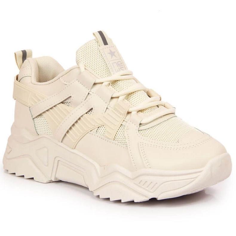 Deportivas cuña News W EU649B beige