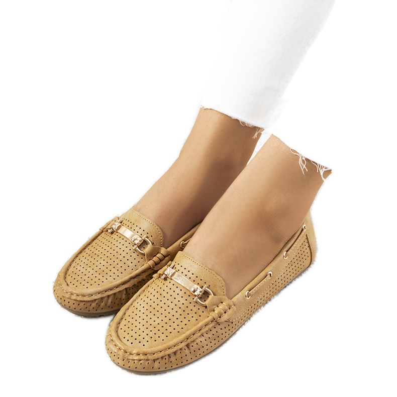 Mocasines Townley de mujer Marrón Beige