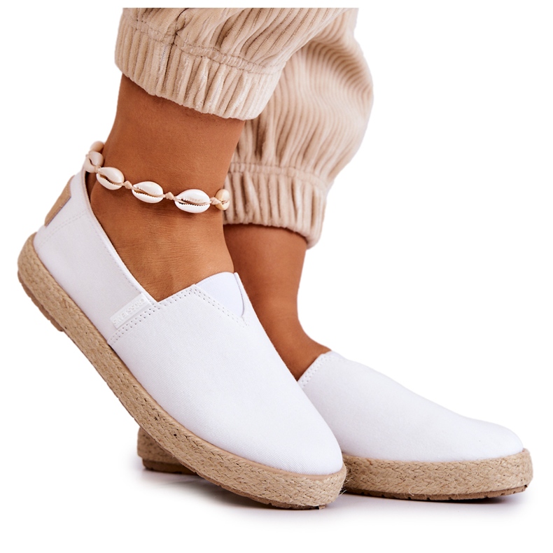 Big Star Alpargatas De Mujer De Moda Cross Jeans JJ2R4001C Blanco Big Star Alpargatas De Mujer De Moda Cross Jeans JJ2R4001C Blanco