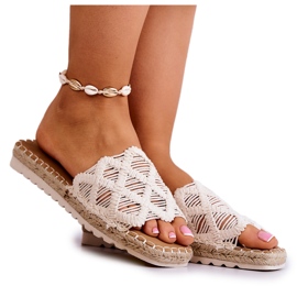 PE1 Pantuflas Polly Ligero De Mujer Beige