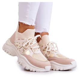Deportivas Deportivas Beige-Oro Phinell