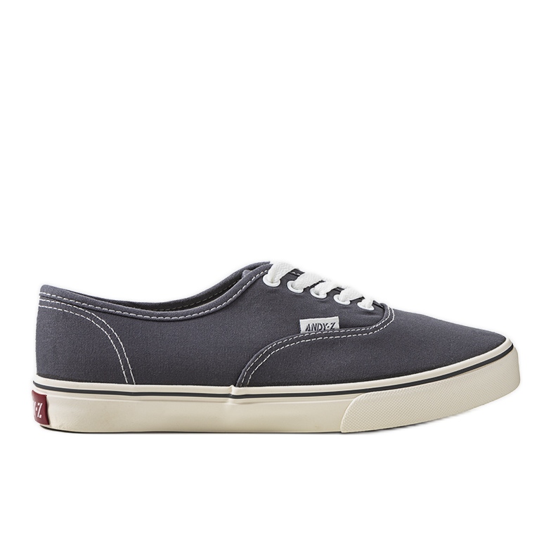 Deportivas hombre lino grafito gris Deportivas hombre lino grafito gris