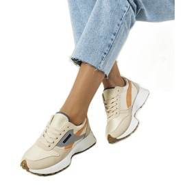 Deportivas de mujer Onorato beige