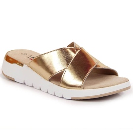 Babucha charol S. Barski W OLI159B dorado