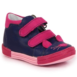 Bota velcros Kornecki Jr 6776 azul marino