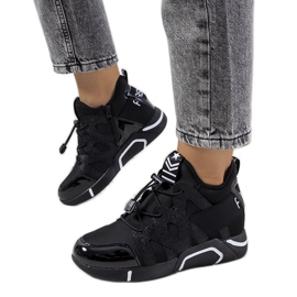 Zapatillas negras de mujer de Jarvis. negro