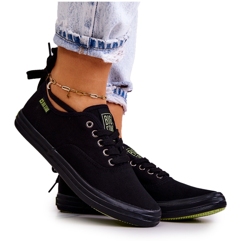 Zapatillas de Mujer Ligeras Big Star JJ274261 Negro