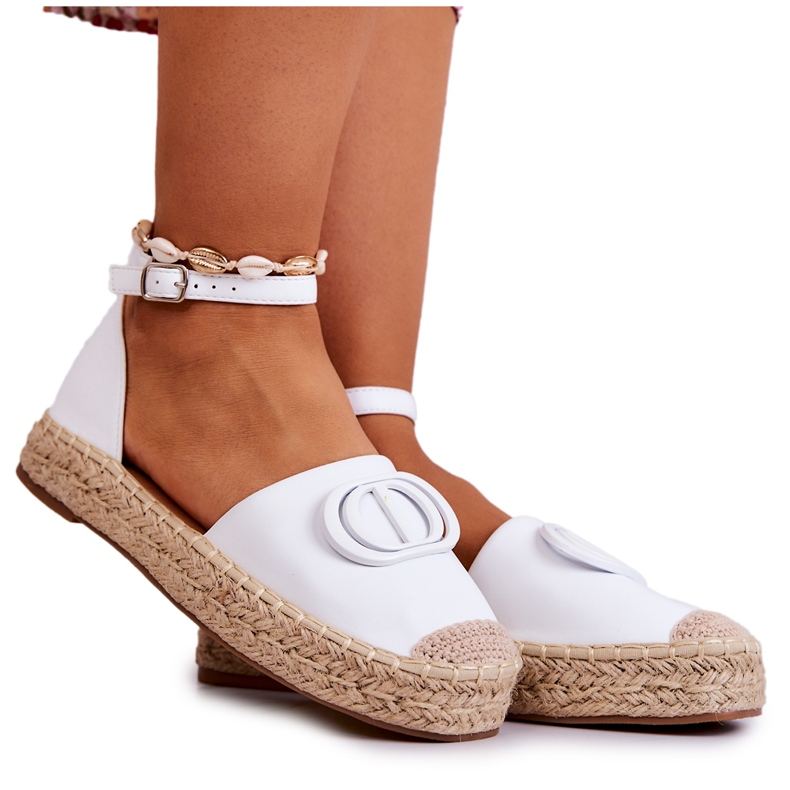 FE1 Alpargatas Adorno Nells Blanco FE1 Alpargatas Adorno Nells Blanco