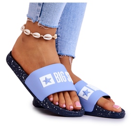 Pantuflas Mujer Big Star JJ274A526 Azul