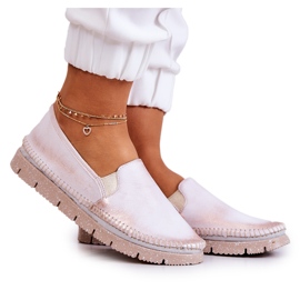 Zapatos sin cordones de cuero para mujer Maciejka 03512-28 Rosa claro rosado Zapatos sin cordones de cuero para mujer Maciejka 03512-28 Rosa claro rosado